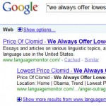 WordPress sites hacked by "the Pharma attack" listed in Google,